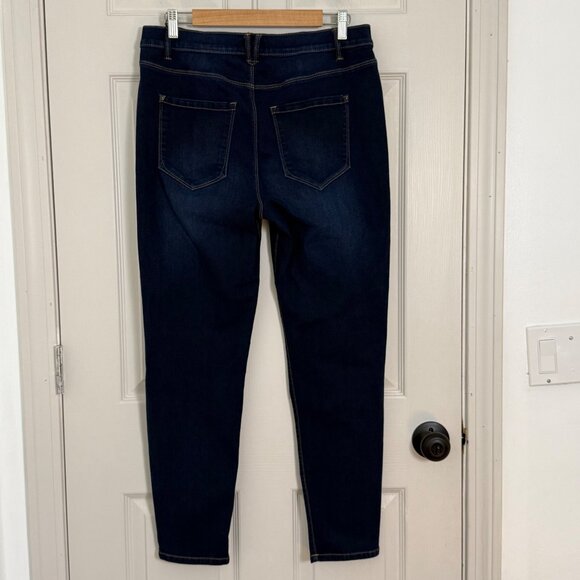 Curve Appeal Jeans Womens 12/31 Hi Rise Essential Skinny Stretch Casual Comfort - Picture 2 of 16